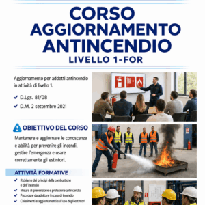 Corso Aggiornamento Antincendio Livello I-FOR