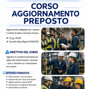 Corso Aggiornamento Preposto