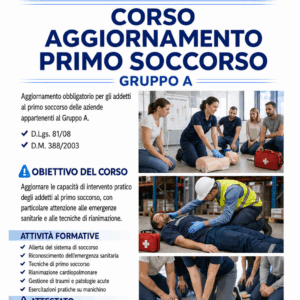 Corso Aggiornamento Primo Soccorso Gruppo A