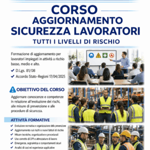 Corso Aggiornamento Sicurezza Lavoratori