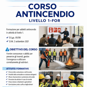 Corso Antincendio Livello I-FOR