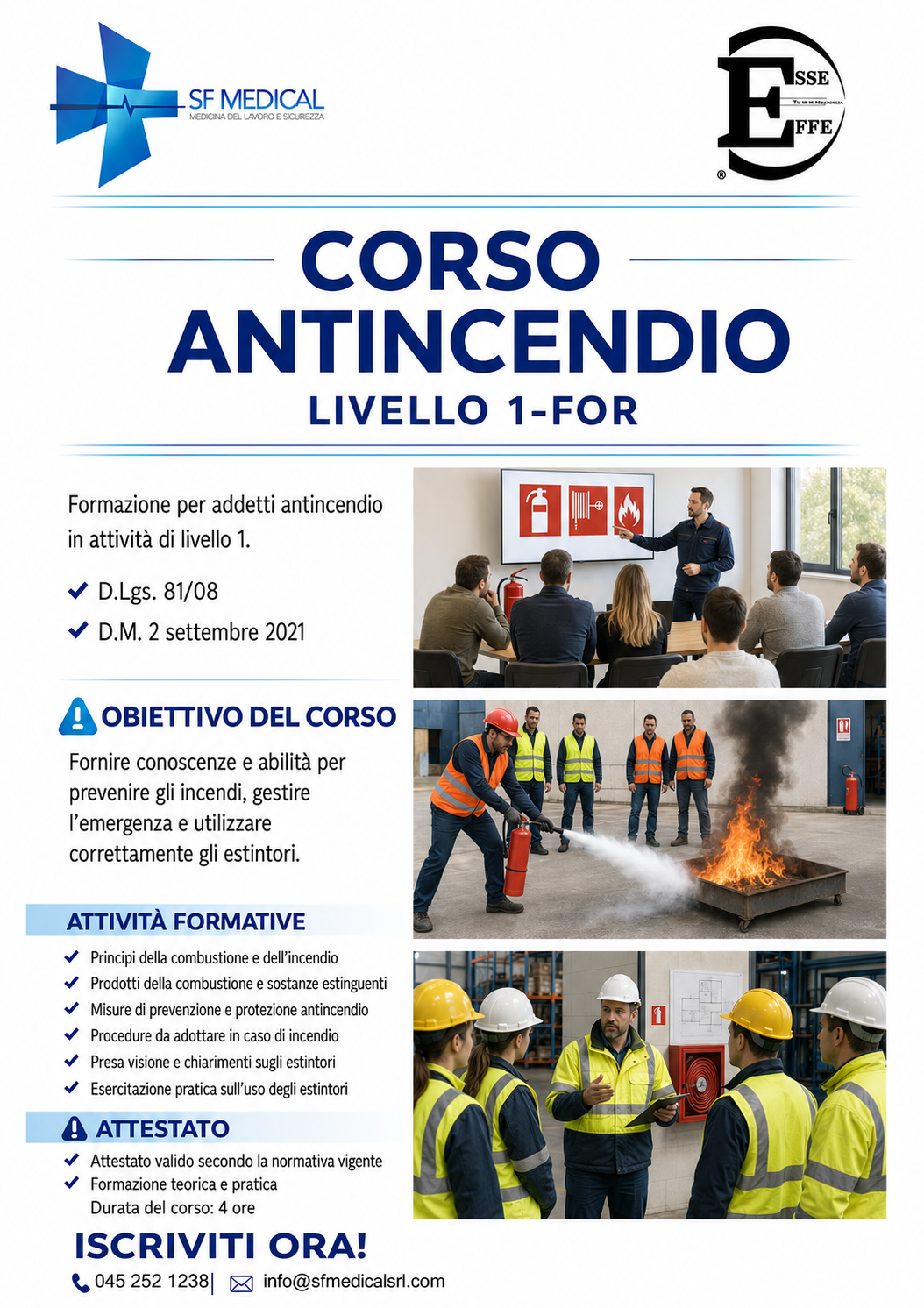 Corso Antincendio Livello I-FOR