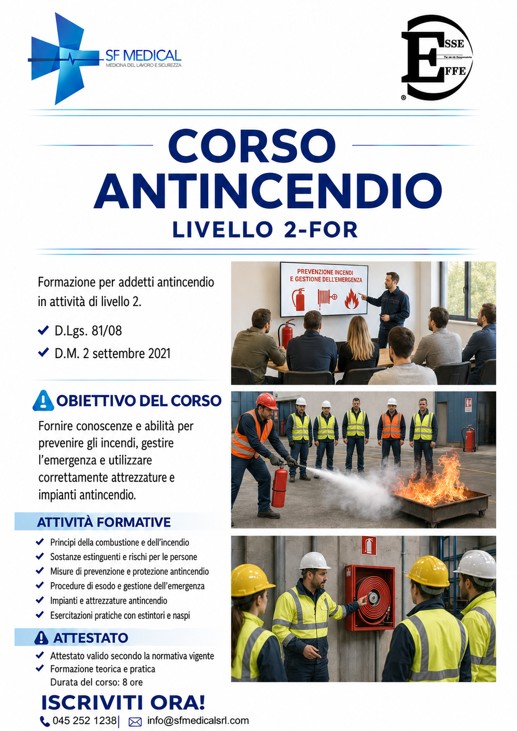 Corso Antincendio Livello II-FOR